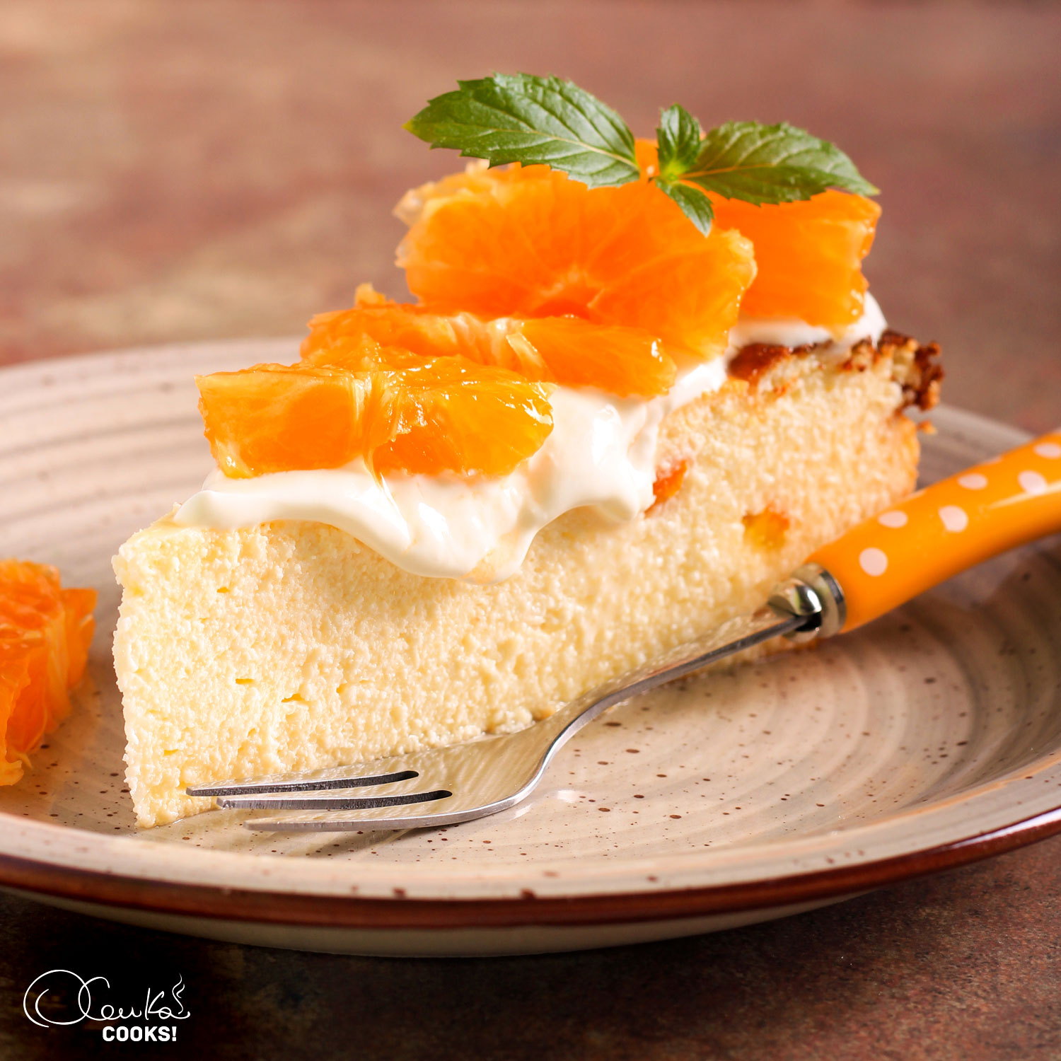 Tangerine Cheesecake
