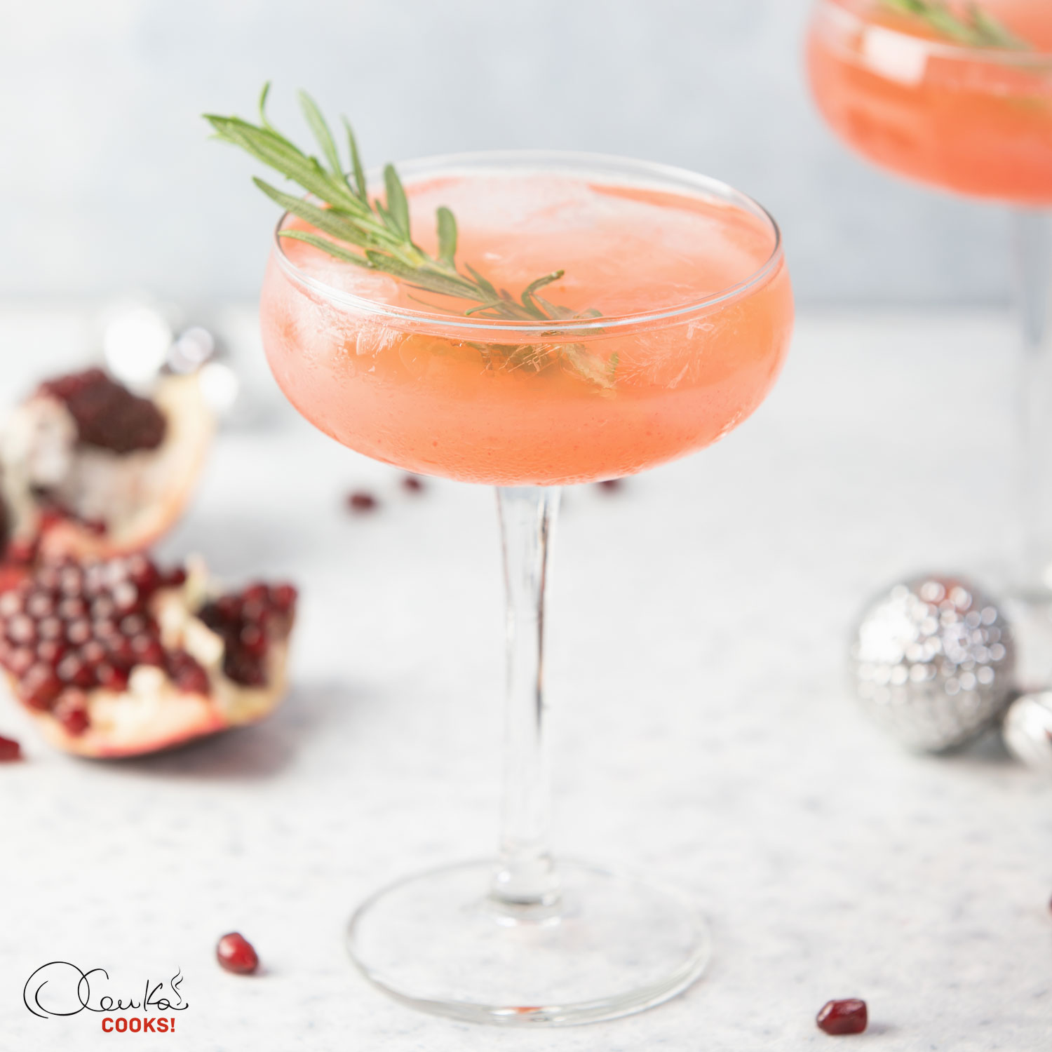 Fizzy Blush Cocktail