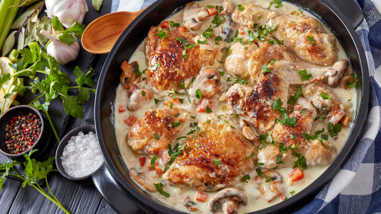 Peruvian Chicken Fricassee