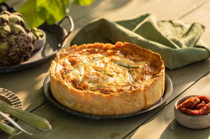 Artichoke Quiche