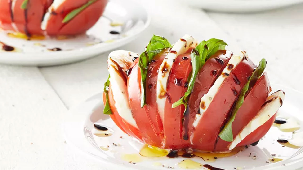 Baked Caprese Salad