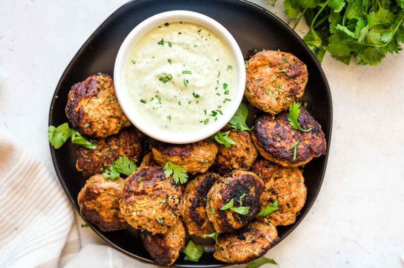 Chicken Zucchini Poppers