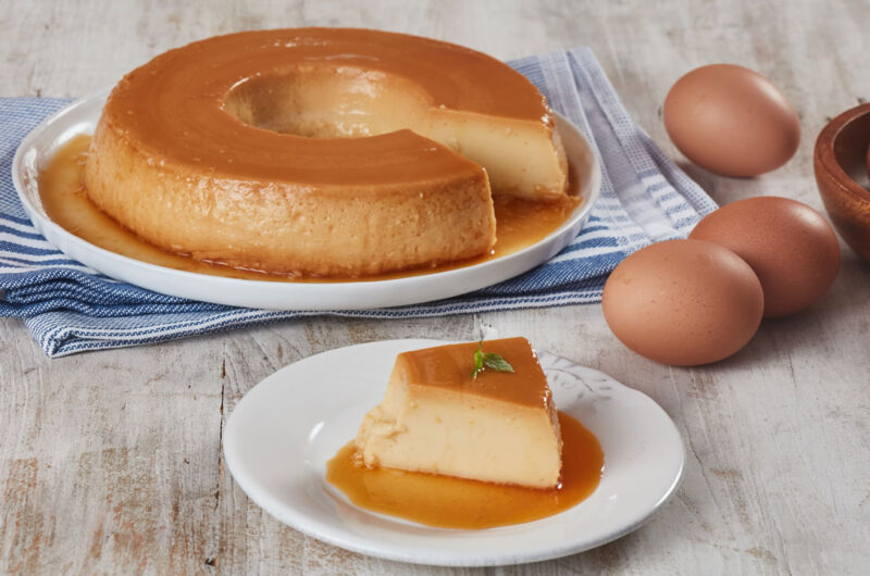 Baked Cream Caramel Custard