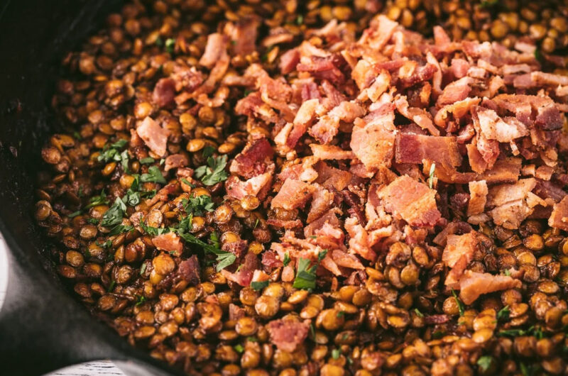 Lentils with Bacon