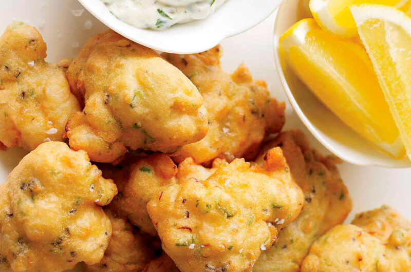 Scallop Fritters