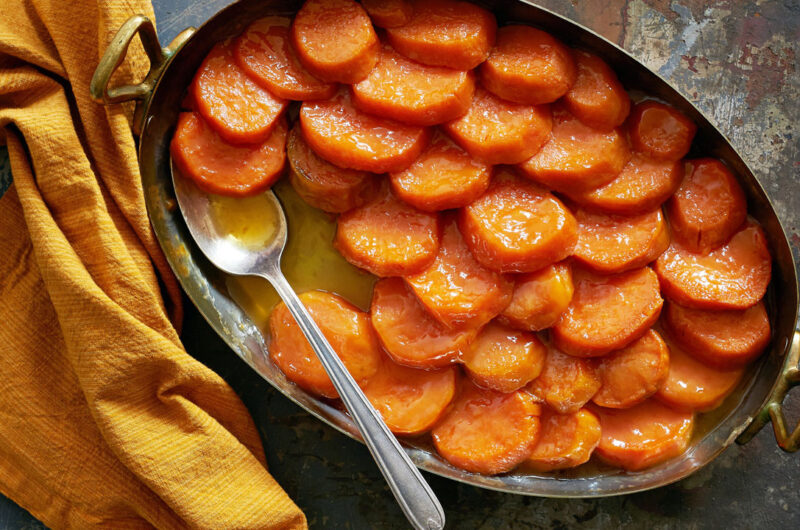 Orange Glazed Sweet Potatoes