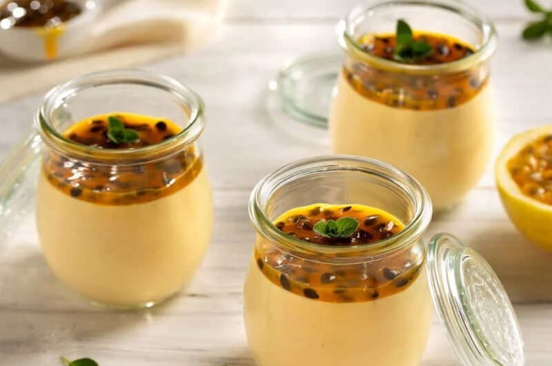 Passion Fruit Cloud (fluffy mousse)